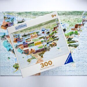 Ravensburger 🗺️ "From Sea to Shining Sea" (300) Piece Puzzle